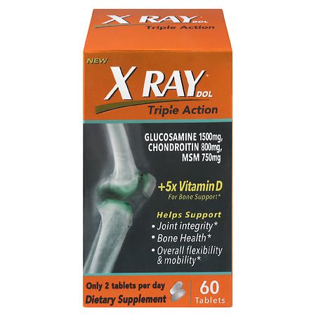 X Ray Dol Triple Action Joint Health Supplement with Vitamin D Tablets