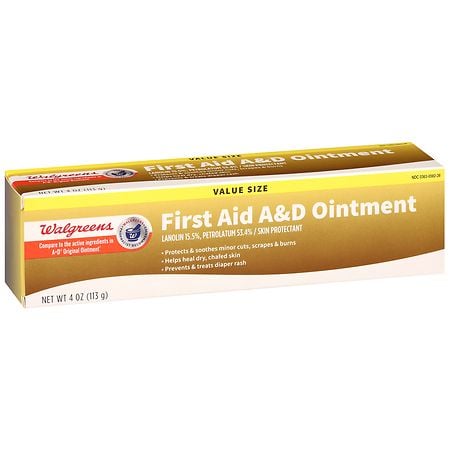 Walgreens Vitamin A&D Ointment, 4 oz - Dillons Food Stores