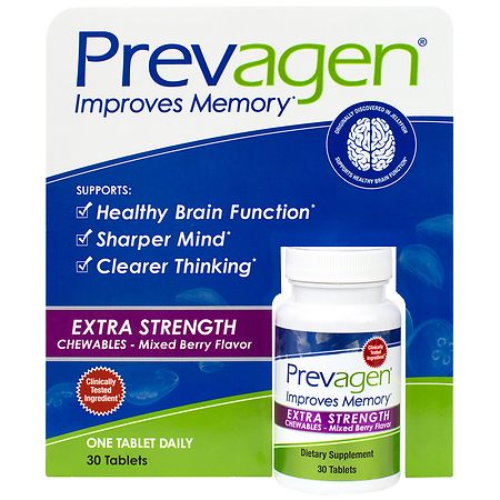 Prevagen Extra Strength Chewable Tablet Mixed Berry