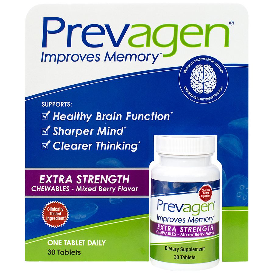 Prevagen Extra Strength Chewable Tablet Mixed Berry
