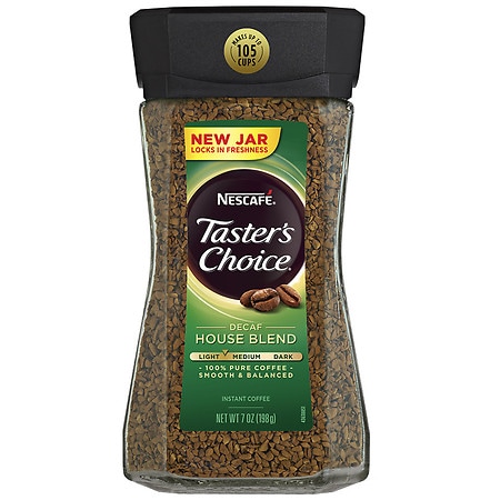 Nescafe Taster's Choice Instant Coffee Decaf House Blend
