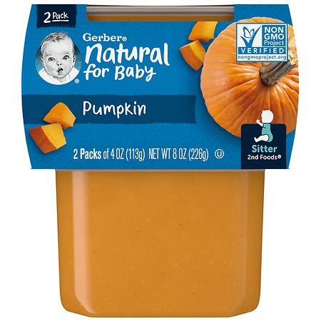 Gerber 2nd Foods 2nd Foods Baby Food Pumpkin