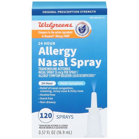 Walgreens Allergy Nasal Spray 120 Sprays