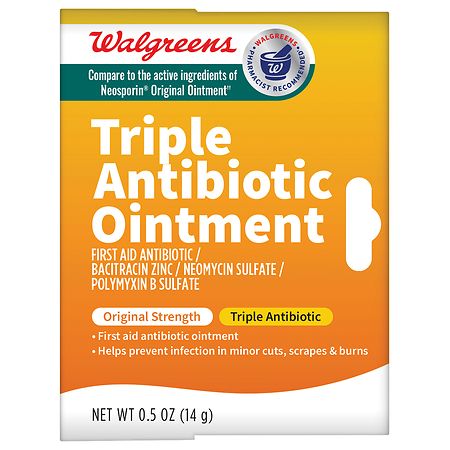 UPC 311917177137 product image for Walgreens Triple Antibiotic Ointment - 1.0 oz | upcitemdb.com
