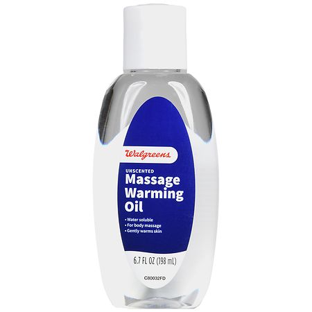 Walgreens Massage Warming Oil Unscented