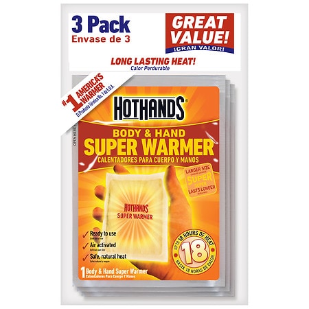 HotHands Body/Hand Super Warmers