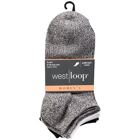 West Loop Women's Low Cut Socks Assorted