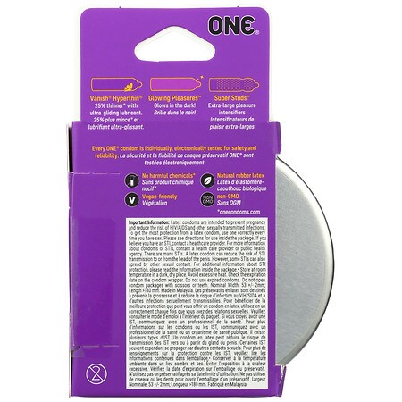 ONE Mixed Pleasures Adventure Pack Condoms