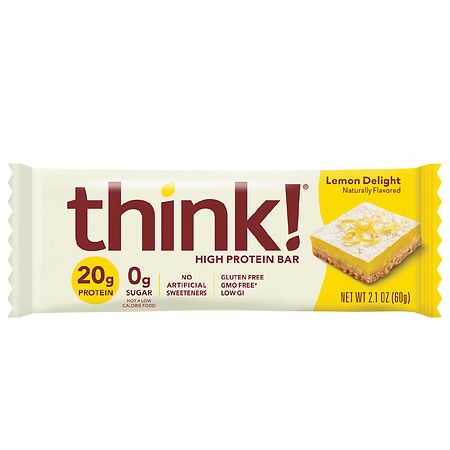 think! High Protein Bar Lemon Delight