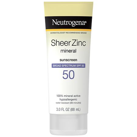 UPC 086800110804 product image for Neutrogena Sheer Zinc Sunscreen Lotion SPF 50 - 3.0 fl oz | upcitemdb.com