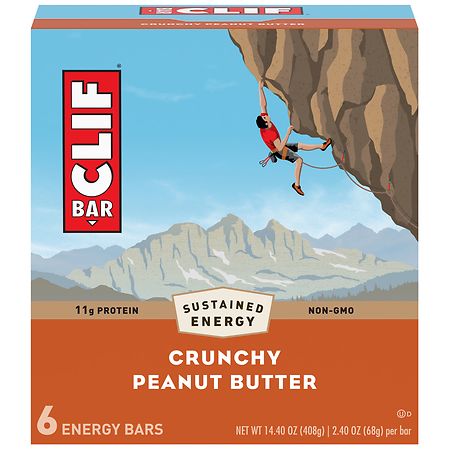Clif Bar Energy Bars Crunchy Peanut Butter