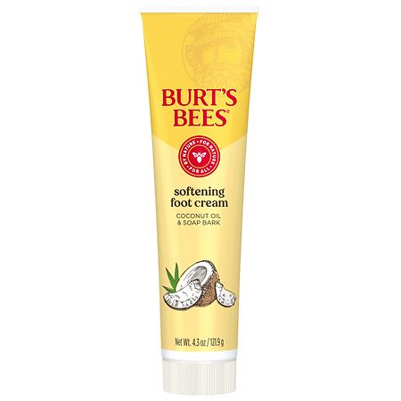 Burt's Bees Softening Foot Cream with Coconut Oil and Soap Bark