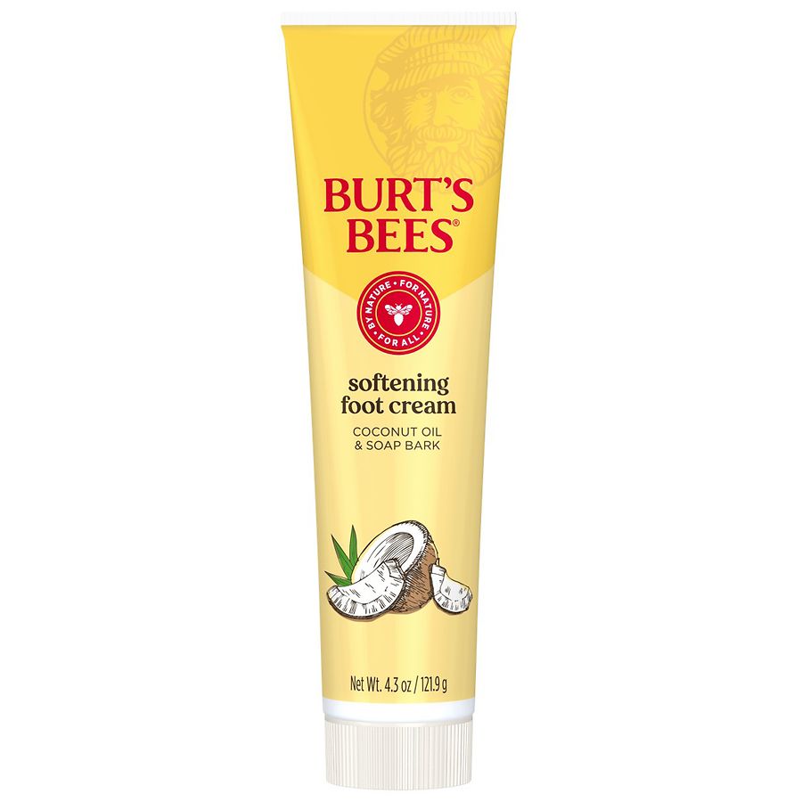 Burt's Bees Softening Foot Cream with Coconut Oil and Soap Bark