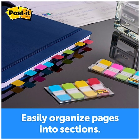 Post-it Tabs, .625 in. Assorted