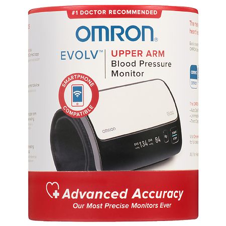 OMRON EVOLV Tubeless, Wireless, Upper Arm Blood Pressure Monitor - Quick  Start Guide 