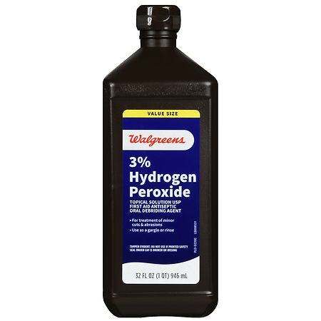 Walgreens 3% Hydrogen Peroxide