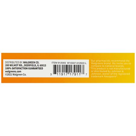 Walgreens Multi-Antibiotic With Pain Relief Cream