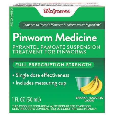 Walgreens Pinworm Medicine