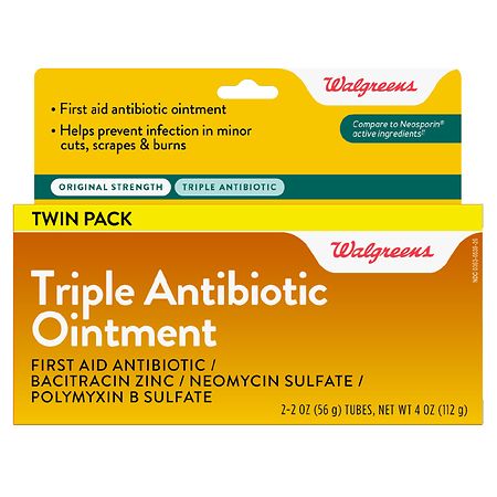 Walgreens First Aid Triple Antibiotic Ointment