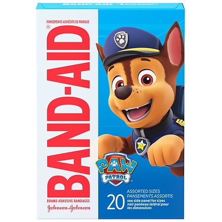 Band-Aid Bandages for Kids, Nickelodeon PAW Patrol Assorted