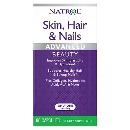 Natrol Skin, Hair and Nails Capsules
