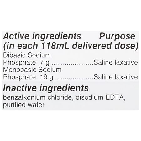 Walgreens Enema Saline Laxative