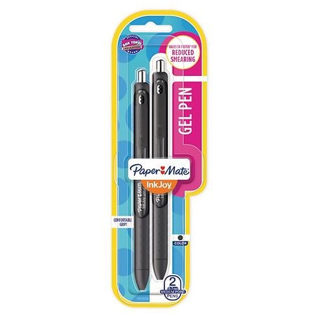 Paper Mate InkJoy Pens, 0.7 mm Gel, Medium Point - 2 pens