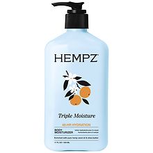 Hempz Triple Moisture Herbal Body Moisturizer Pump Bottle