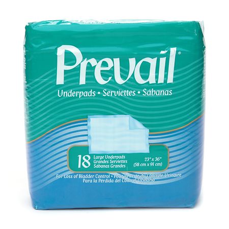 Prevail Underpads, Large 23 x 36 Inches