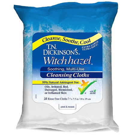 T.N. Dickinson's Witch Hazel Soothing Multi-Use Cleansing Cloths