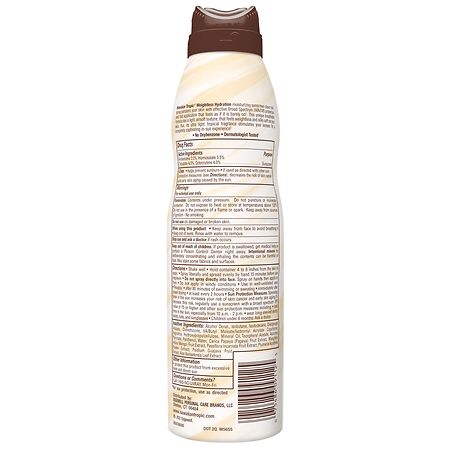 Hawaiian Tropic Silk Hydration Weightless Sunscreen Spray, SPF 30