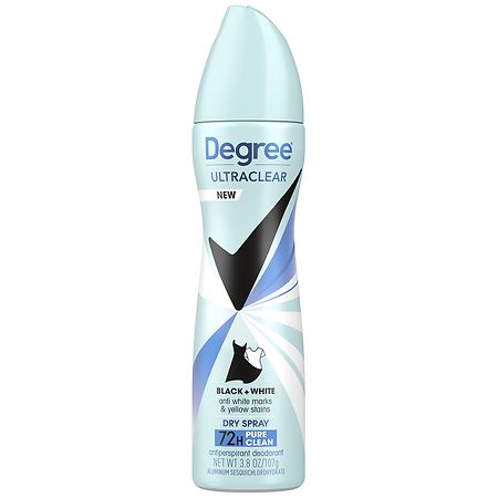 Degree Antiperspirant Deodorant Dry Spray Pure Clean