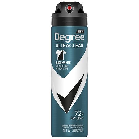 Degree Men Antiperspirant Deodorant Dry Spray Black + White