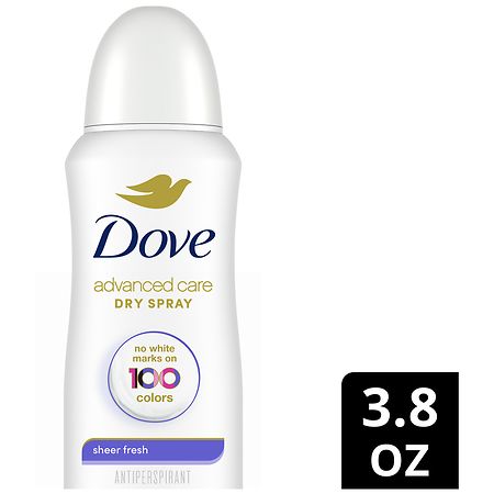 Dove Invisible Dry Spray Antiperspirant Deodorant Sheer Fresh