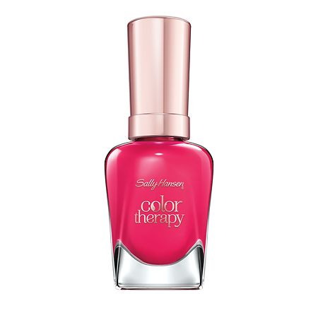 PACK OF 9 nail color)) Sally Hansen Color Therapy Nail Color  Pampered in Pink  0.5 oz  Color Nail Polish  Nail Polish  Nail Polish Colors  Restorative  Argan Oil Formula  Instantly Moisturizes