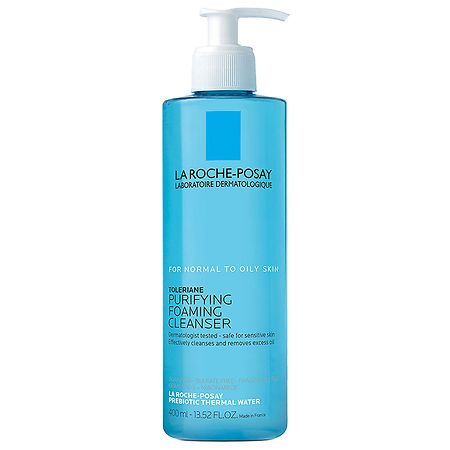 La Roche-Posay Toleriane Purifying Foaming Face Cleanser for Normal, Oily and Sensitive Skin