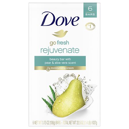 Dove Go Fresh Beauty Bar Pear and Aloe Vera