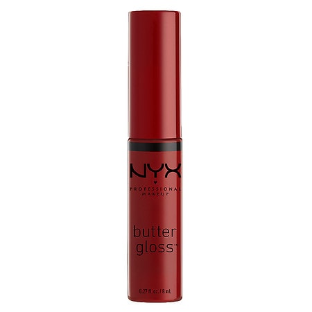 NYX Professional MakeupButter Gloss Non-Sticky Lip Gloss, Red Velvet0.27fl oz