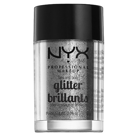 NYX Professional Makeup Face & Body Glitter Silver