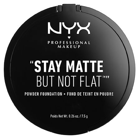 Walgreens NYX Stay Beige Professional Makeup But Foundation, Matte Flat | Medium Pressed Not Powder