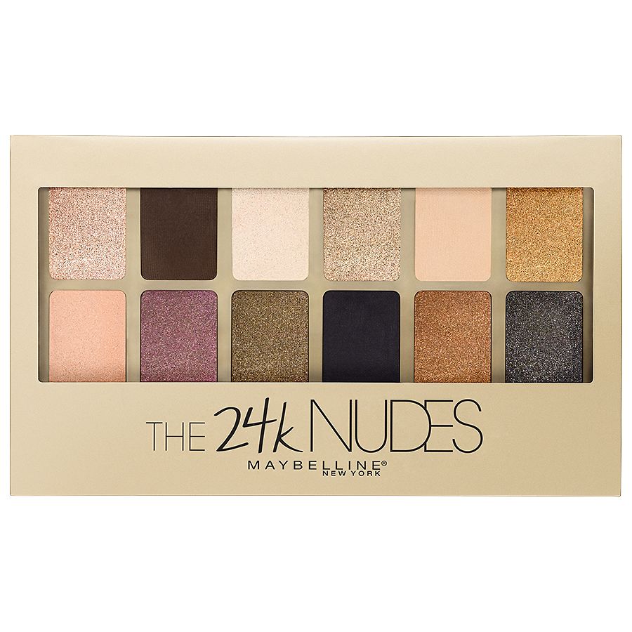 Maybelline 24K | Palette Nudes Walgreens The The 24K Eyeshadow Nudes