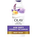 Olay Age Defy Body Wash with Vitamin E No Scent - 22.0 fl oz