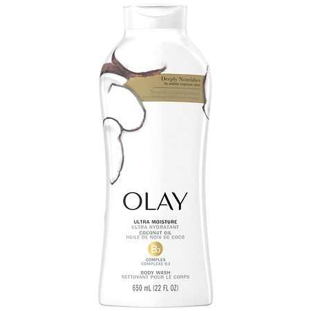 Olay Ultra Moisture Body Wash Coconut Oil, 22 oz