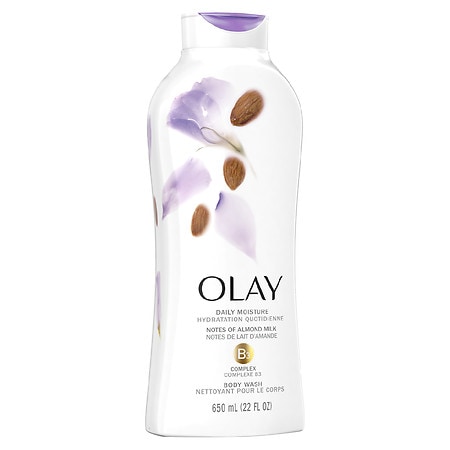 Olay Exfoliating & Moisturizing Body Wash With Sugar Cocoa Butter and  Vitamin B3 20 Fl Ounce (Pack of 4)