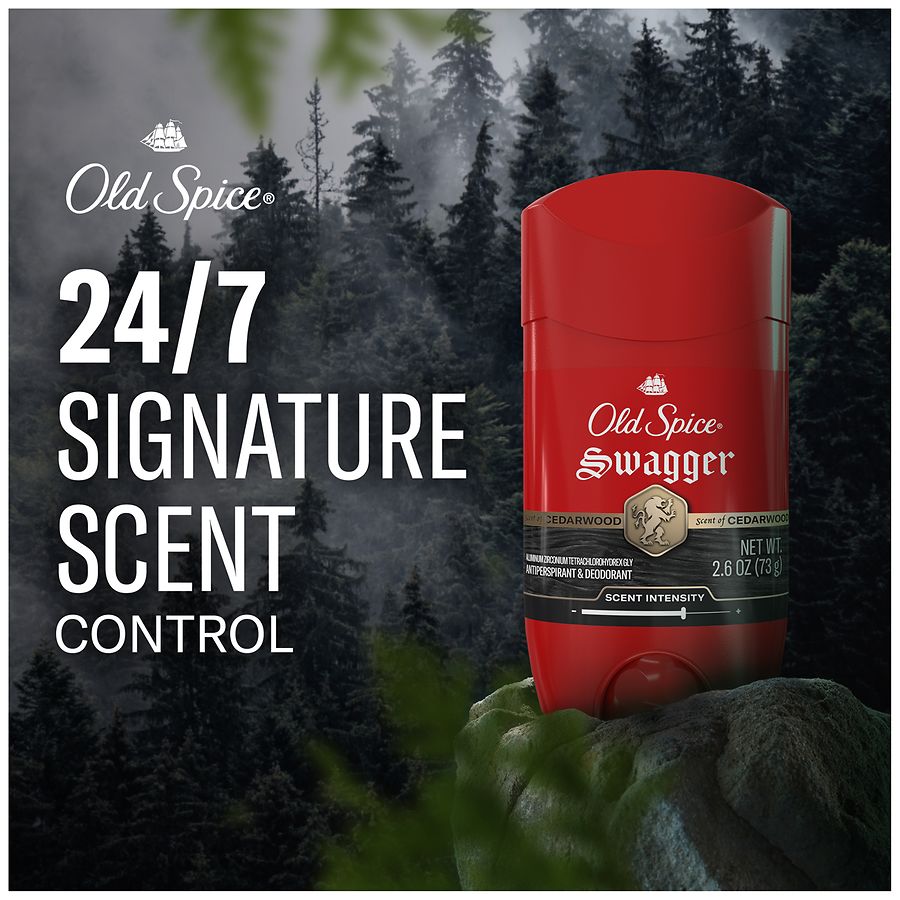 Old Spice Swagger, Invisible Solid Antiperspirant & Deodorant for