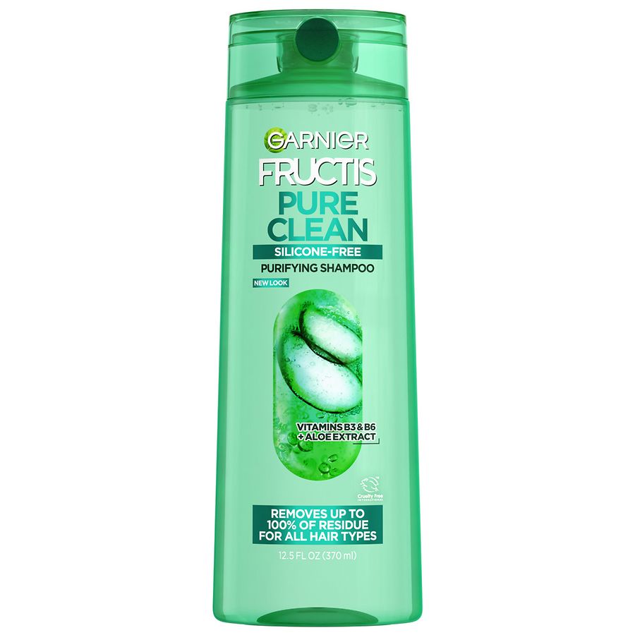 Clean Garnier Shampoo, and Extract Aloe Pure With Vitamin | Walgreens E Fortifying Fructis