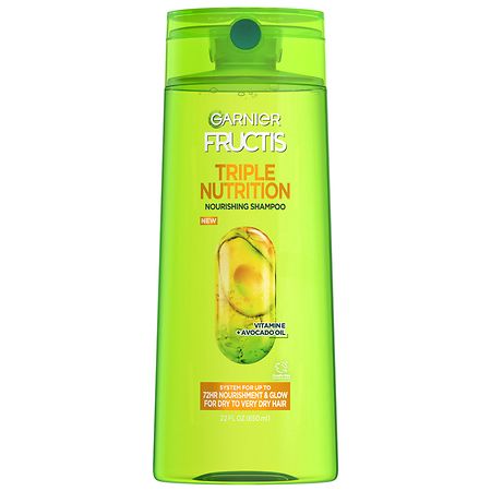 Fructis Nutrition Triple Dry Very to Nourishing Shampoo, | Dry Hair Garnier Walgreens