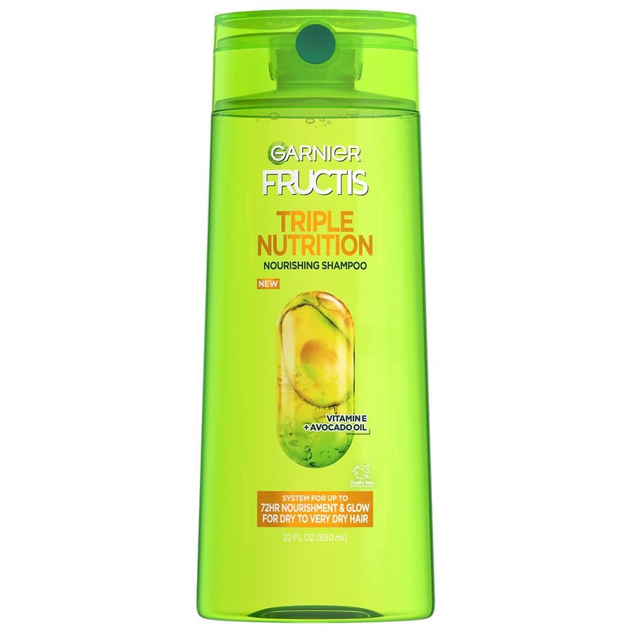 Garnier Fructis Triple Nutrition Shampoo, Dry to Very Dry Hair | Walgreens