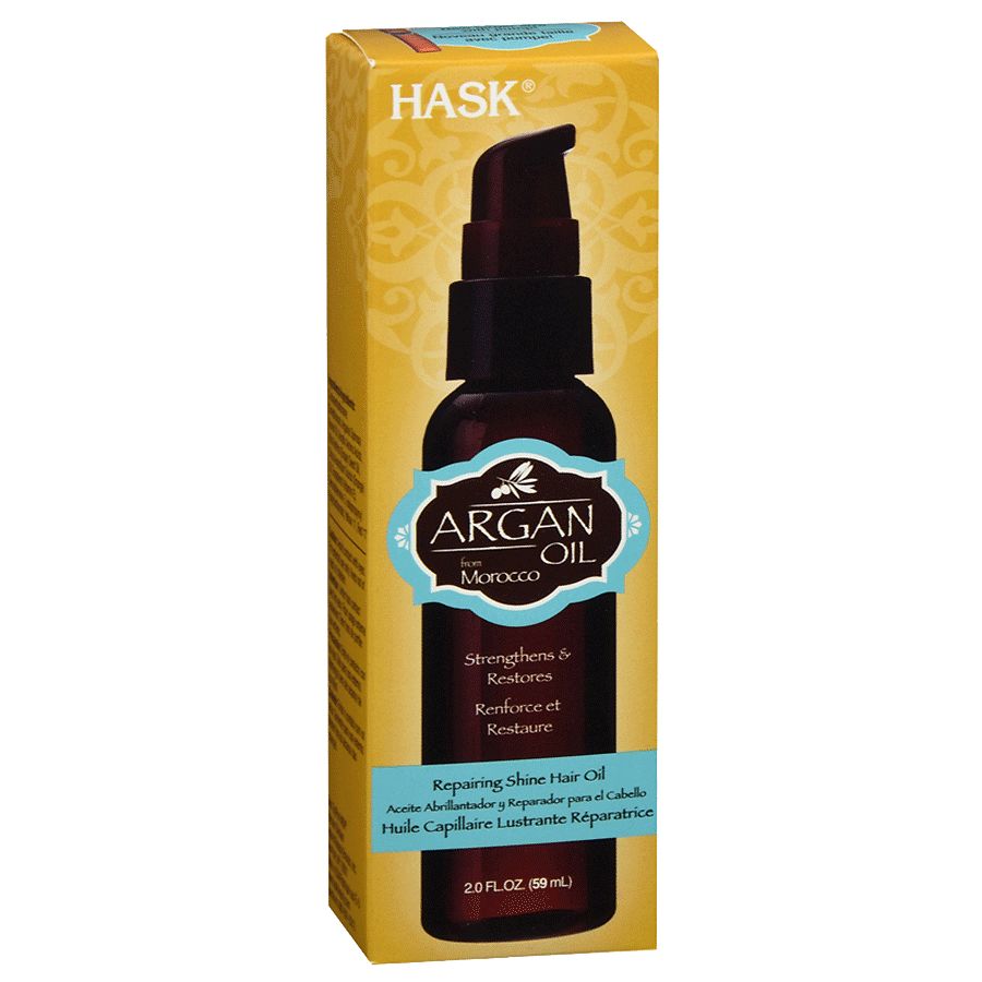 Hask Repairing Shine Hair Oil Argan Oil | Walgreens
