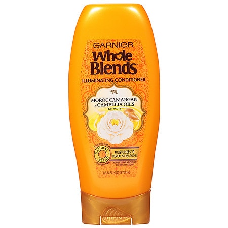 Garnier Whole Blends Illuminating Conditioner with Moroccan Argan & Camellia Oils Extracts